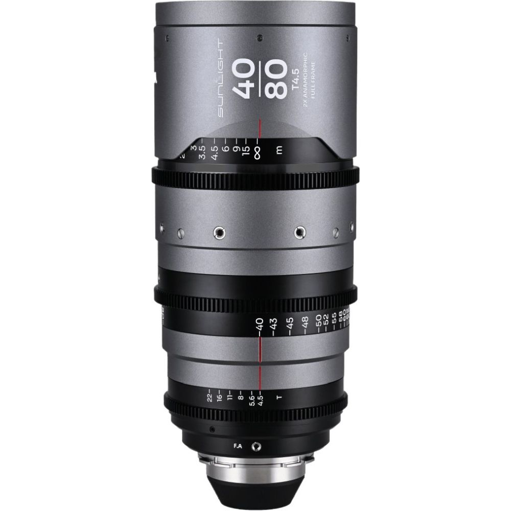 Laowa Sunlight FF 2x Anamorphic Zoom 40-80mm T4.5 Silber
