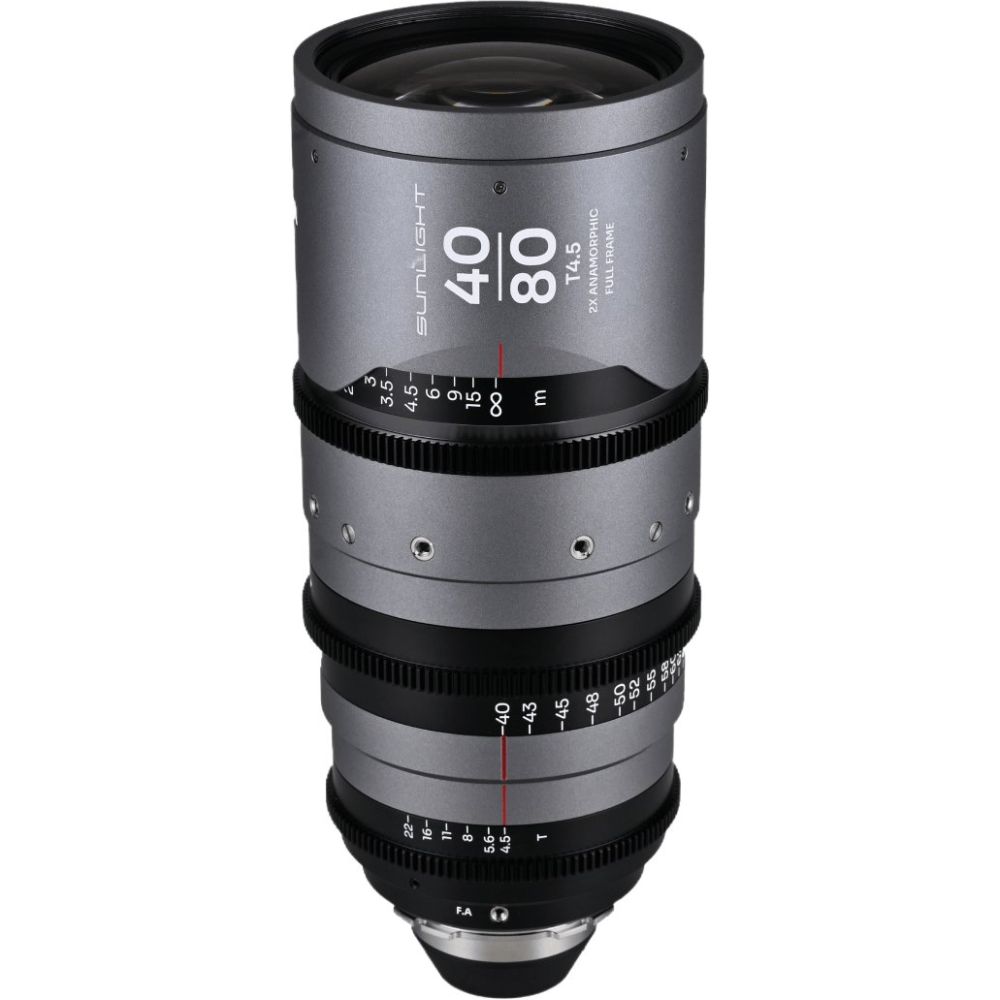 Laowa Sunlight FF 2x Anamorphic Zoom 40-80mm T4.5 Silber