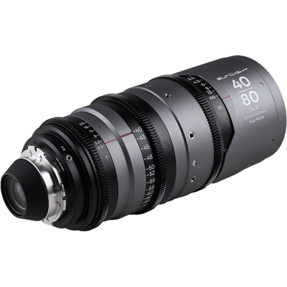 Laowa Sunlight FF 2x Anamorphic Zoom 40-80mm T4.5 Silber