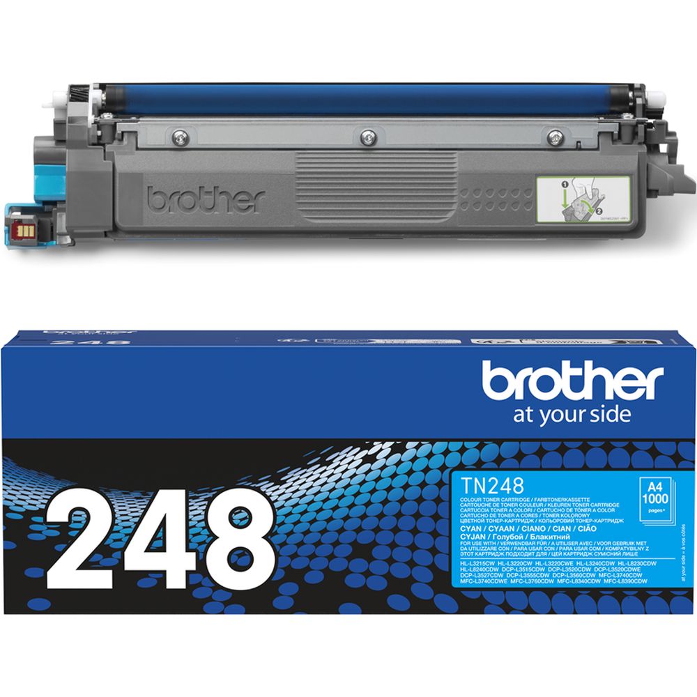 Brother TN248C toner cartridge cyan