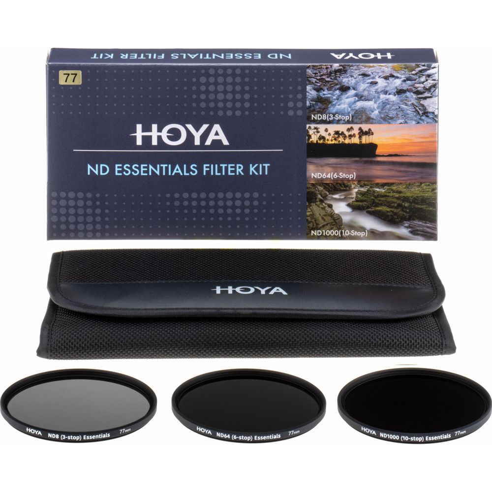 Hoya 52mm ND Essentials Filter Kit 8/64/1000