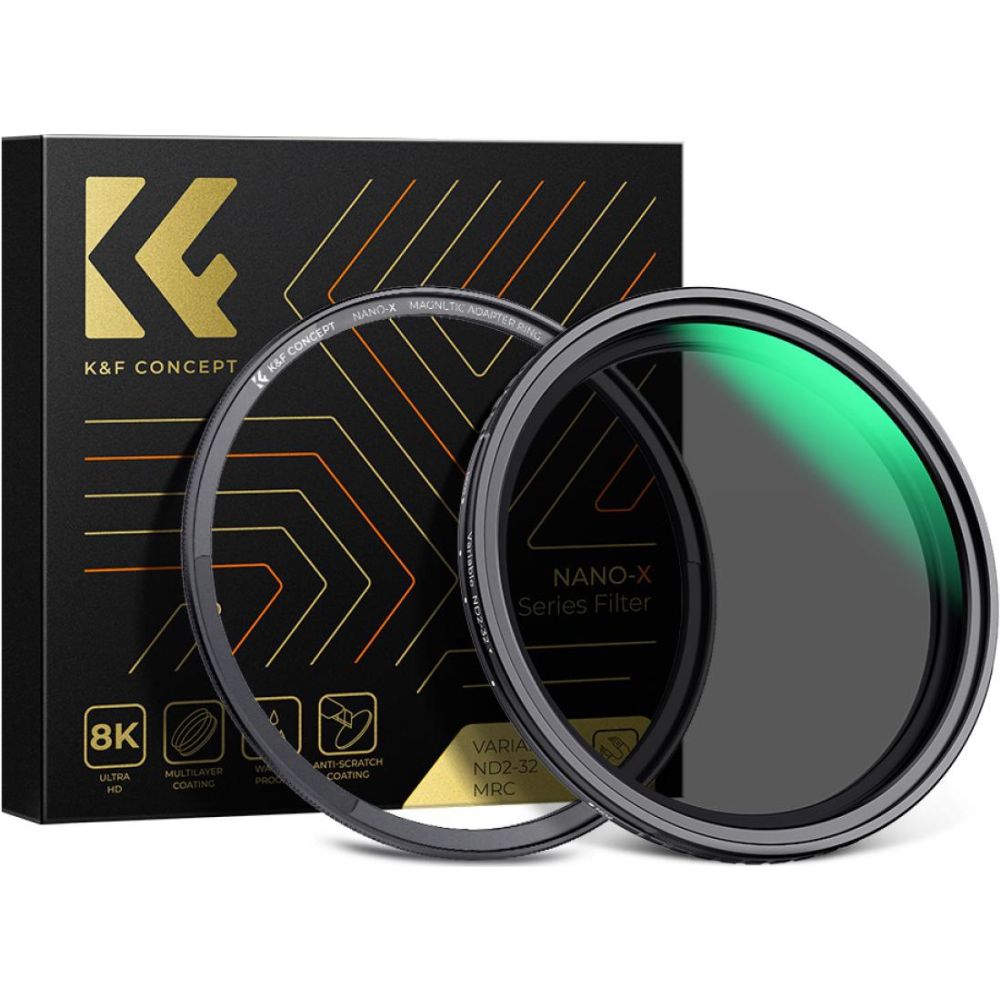 K&F Concept variabler ND-Filter ND2-ND32 Nano X - 67mm