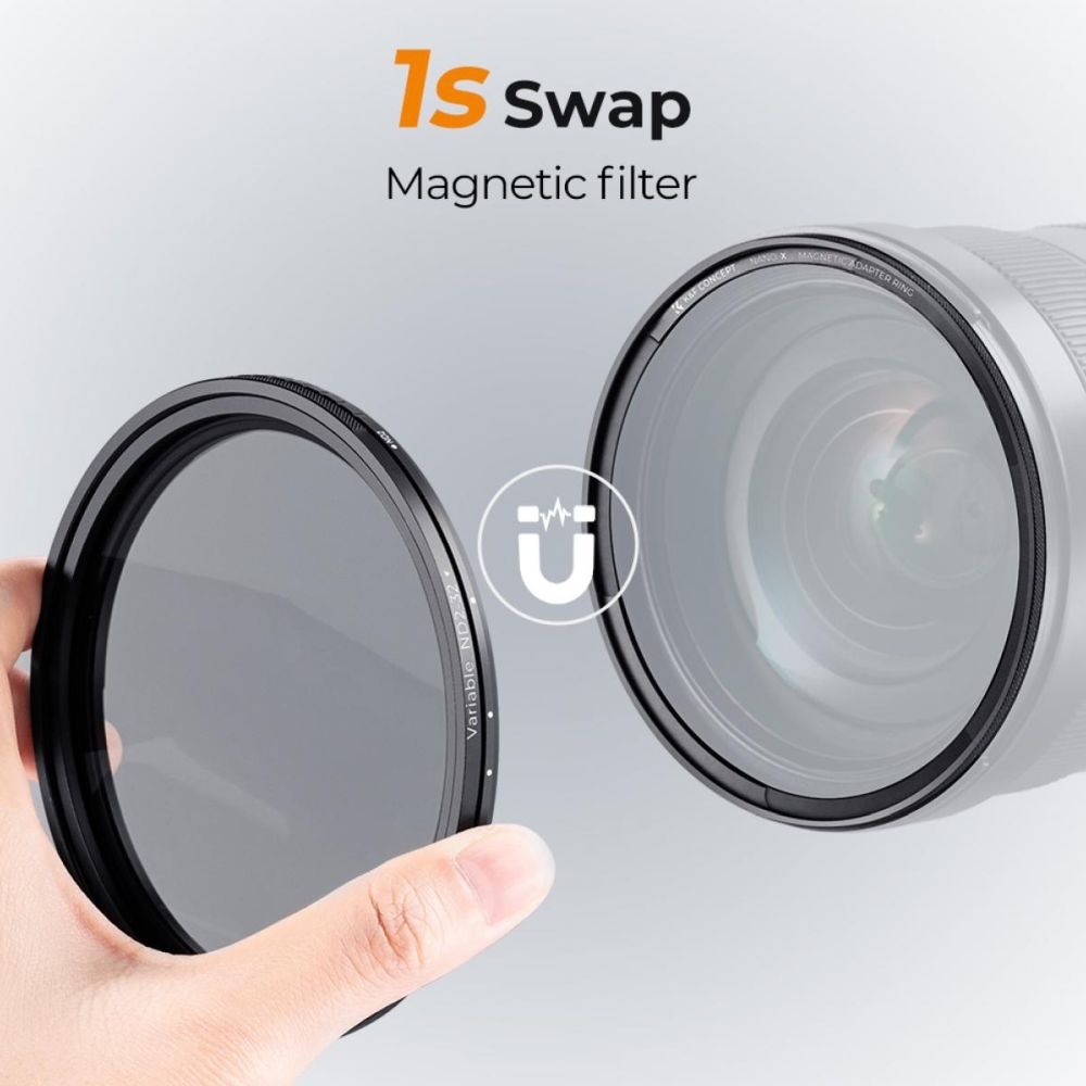 K&F Concept variabler ND-Filter ND2-ND32 Nano X - 67mm