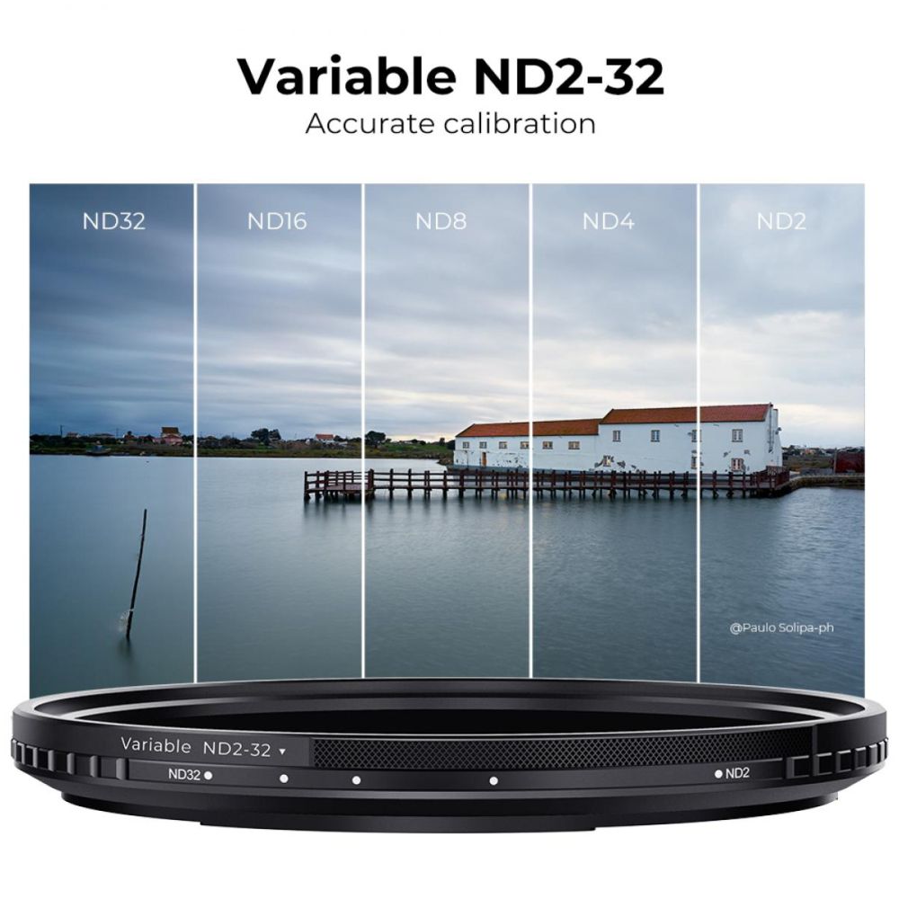 K&F Concept variabler ND-Filter ND2-ND32 Nano X - 82mm