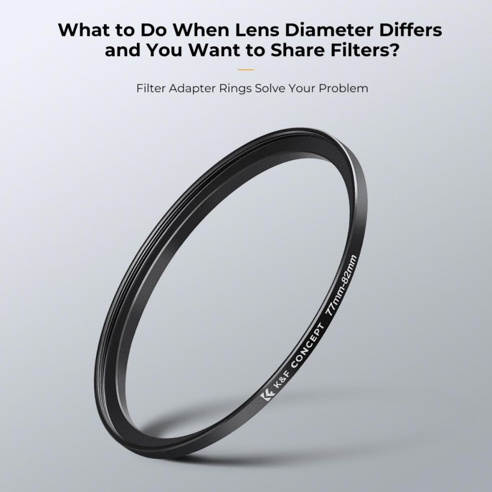 K&F Concept Step Up & Down Ringset 18-teilig (37-82mm)