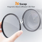 K&F Concept Magnetischer 1/8 Black Mist Filter Nano X - 72mm
