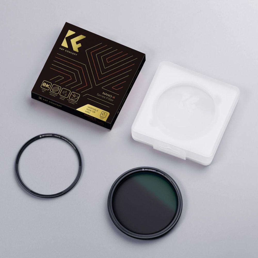 K&F Concept Variabler ND-Filter ND8-128 Nano X magnetisch 67mm