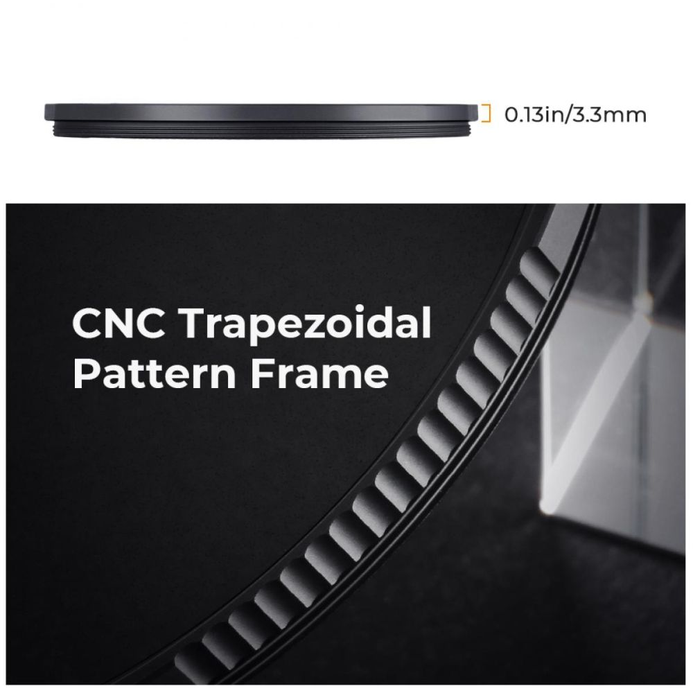 K&F Concept 1/8 Black Mist Filter Nano X - 82mm