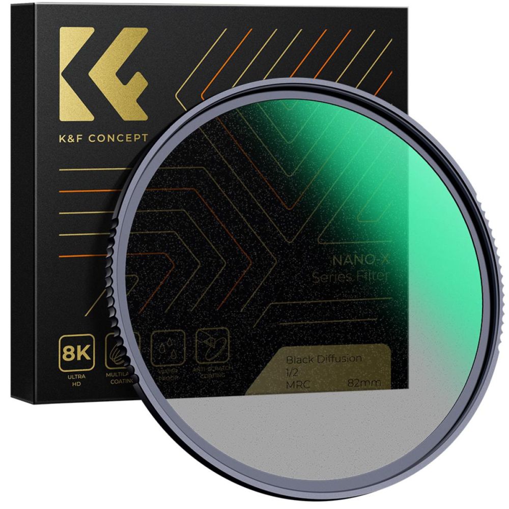K&F Concept 1/2 Black Mist Filter Nano X - 52mm
