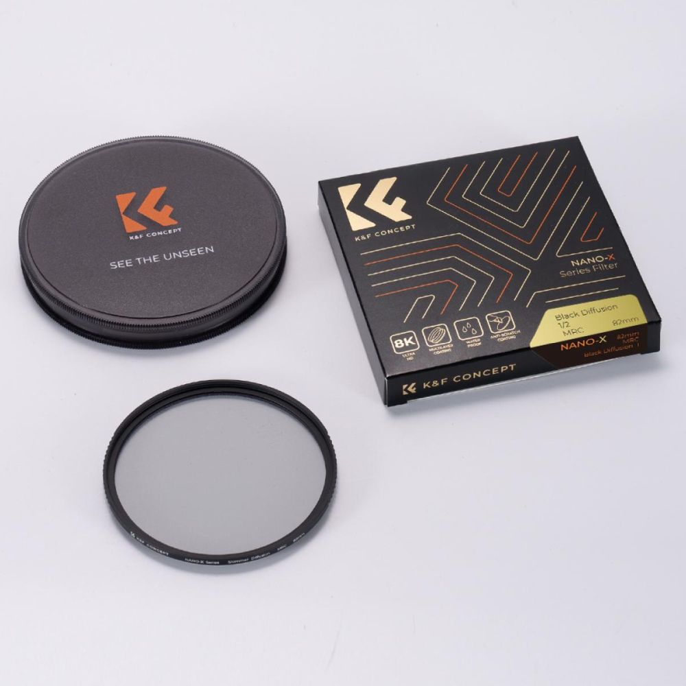 K&F Concept 1/2 Black Mist Filter Nano X - 52mm
