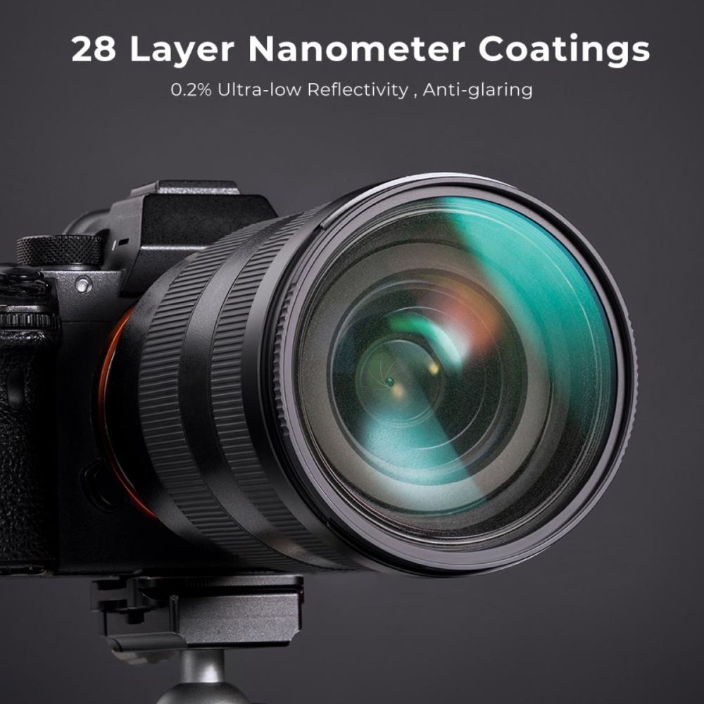 K&F Concept 1/1 Black Mist Filter Nano X - 55mm
