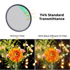 K&F Concept 1/1 Black Mist Filter Nano X - 55mm