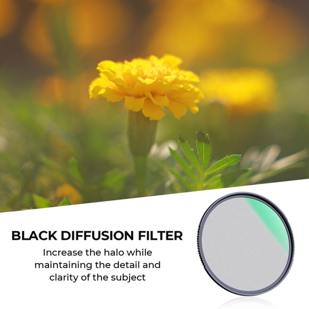 K&F Concept 1/1 Black Mist Filter Nano X - 55mm