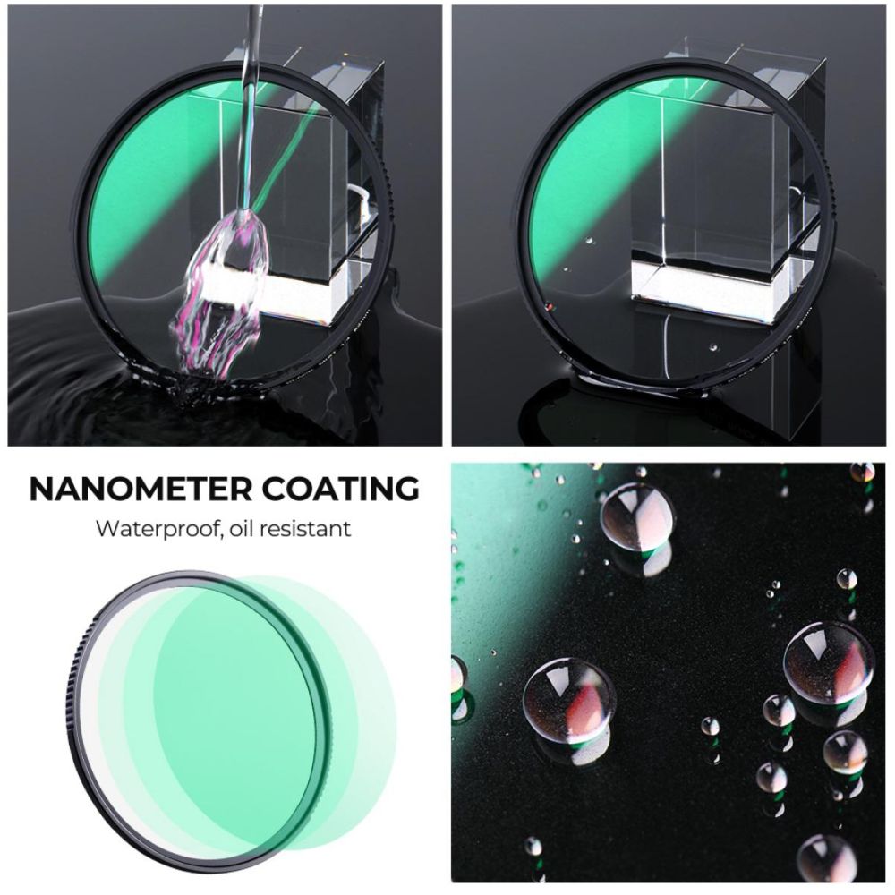 K&F Concept 1/1 Black Mist Filter Nano X - 77mm