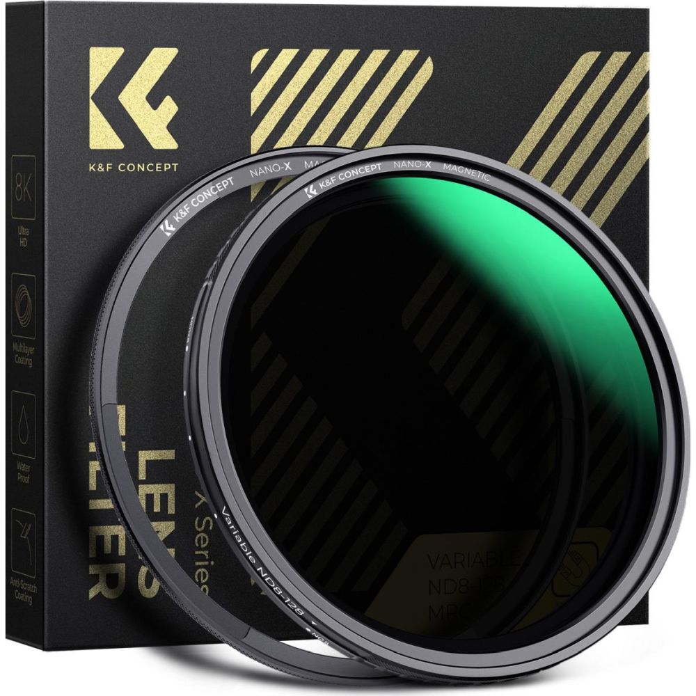 K&F Concept Variabel ND-Filter ND8-128 Nano X magnetic 77mm