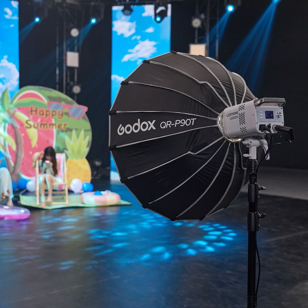 Godox Litemons LE600BI Bi Color LED-Videoleuchte Weiß