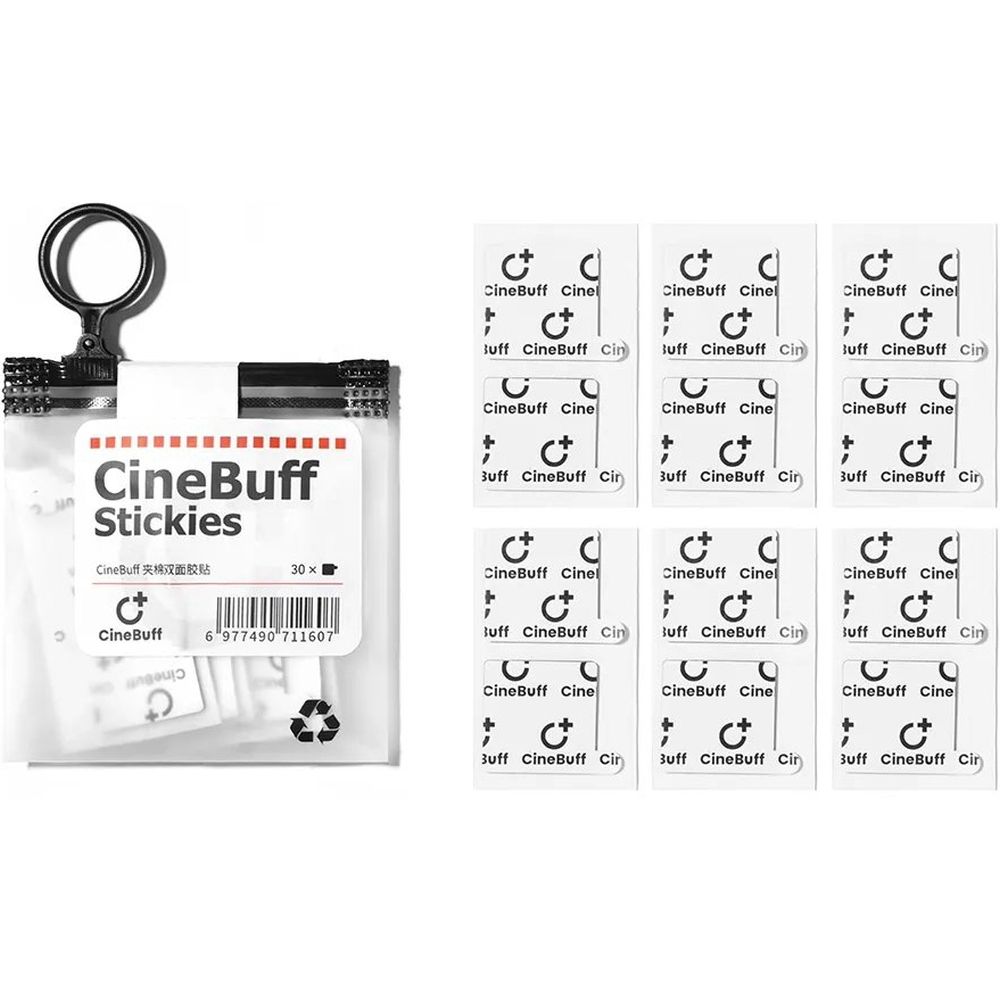 CineBuff Stickies Schaumstoffstreifen mit doppelseitigem Klebeband (15 Stück)