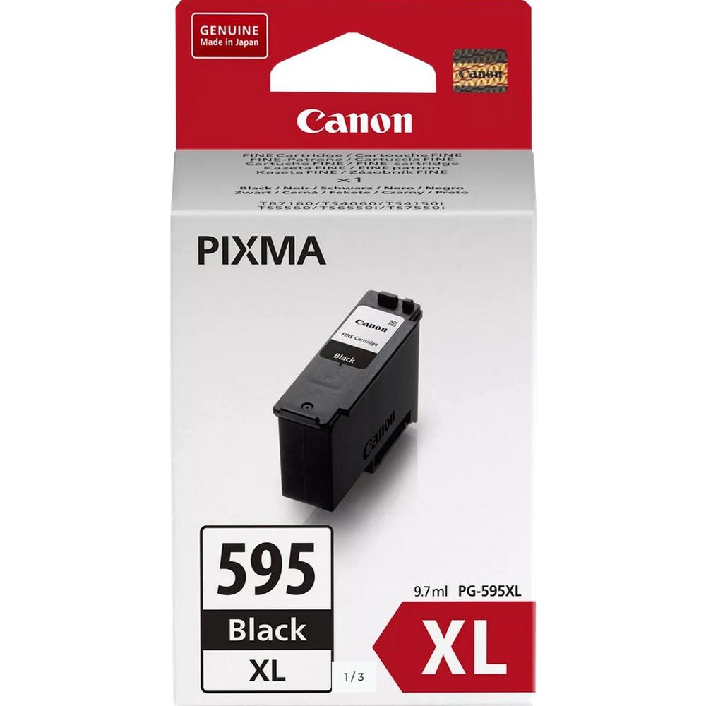 Canon PG-595XL black ink cartridge