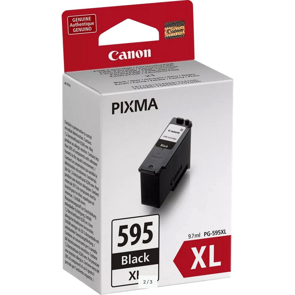 Canon PG-595XL black ink cartridge