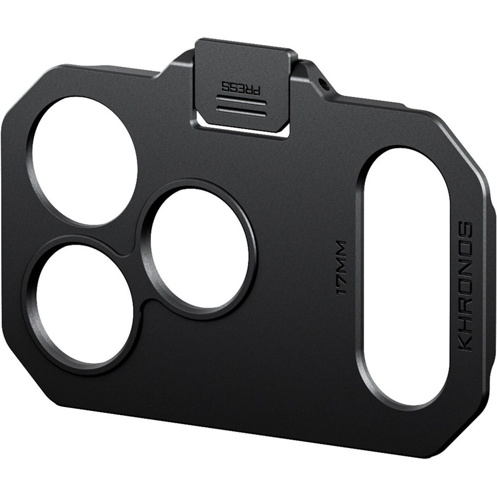 Tilta Khronos 17-mm-Gewindeobjektivadapter für iPhone 17 Pro Max – Space Grau