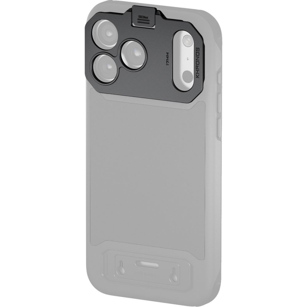 Tilta Khronos 17-mm-Gewindeobjektivadapter für iPhone 17 Pro Max – Space Grau