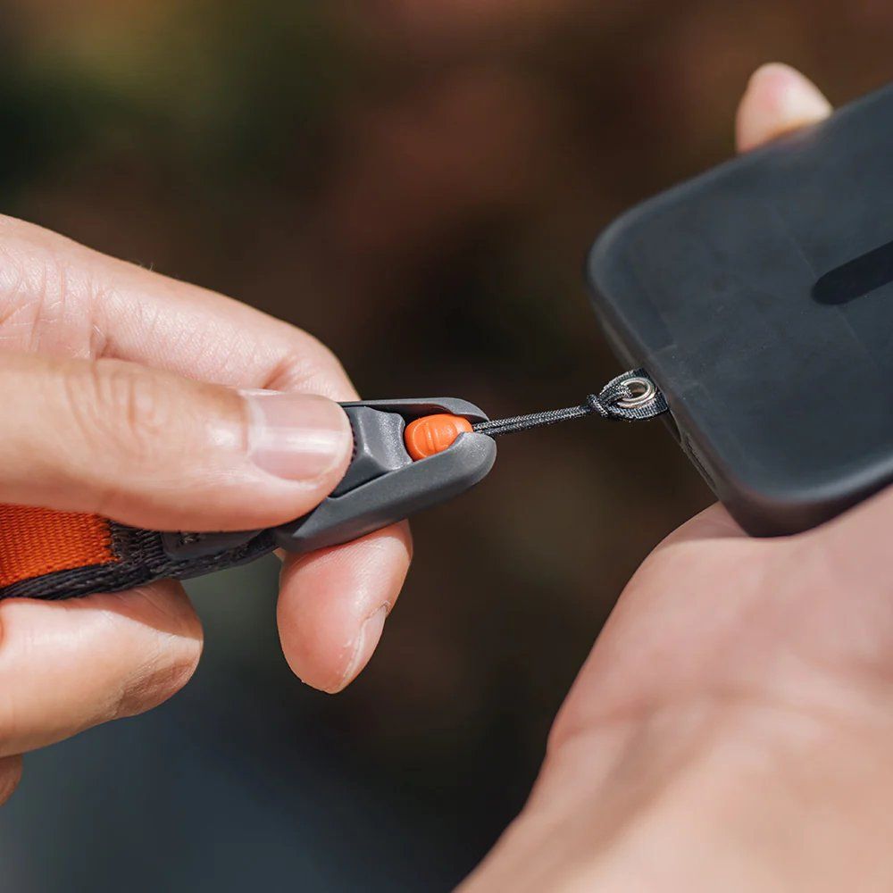 PGYTech LinkGo Handy-Fotografiegurt mit Doppelhalterung, Gurtband, Misty Grey