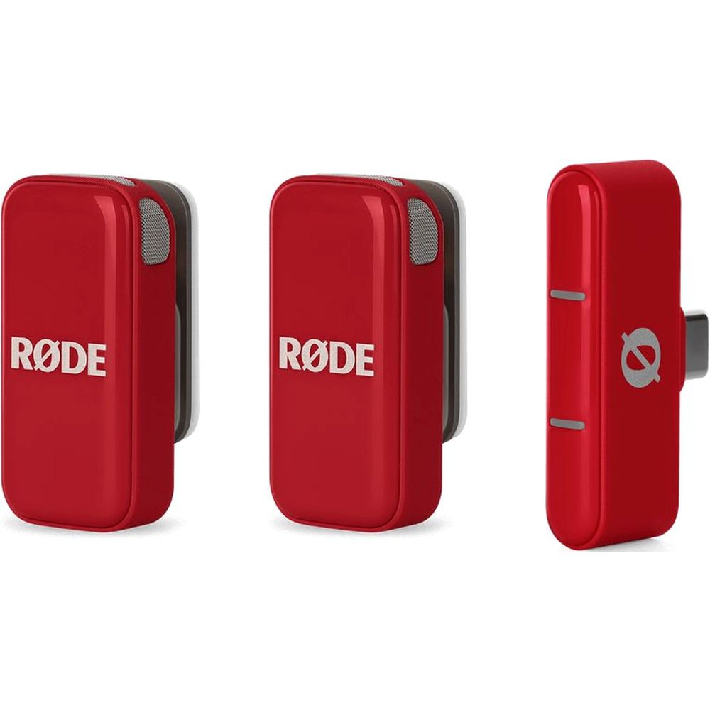 RØDE Wireless Micro USB-C red