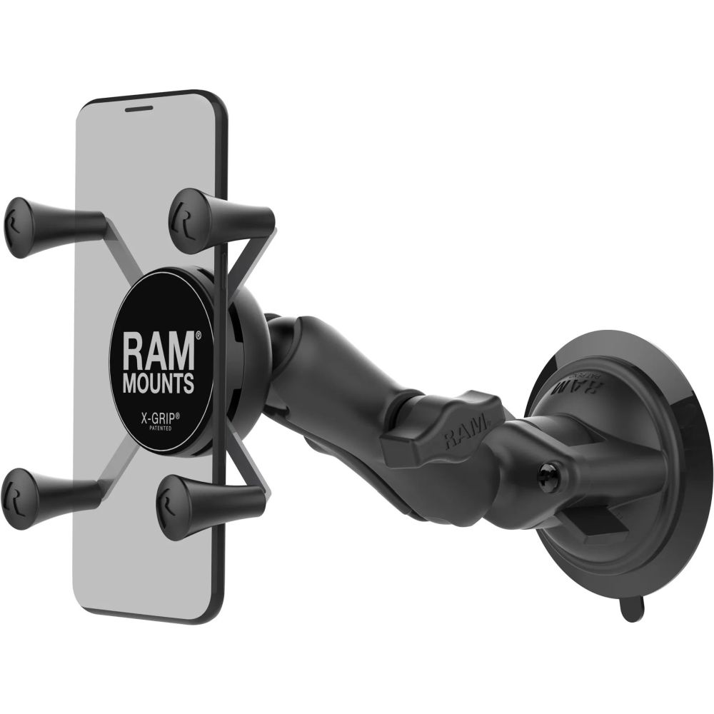 Ram X-Grip Handyhalterung mit Drehverschluss-Saugnapffuß