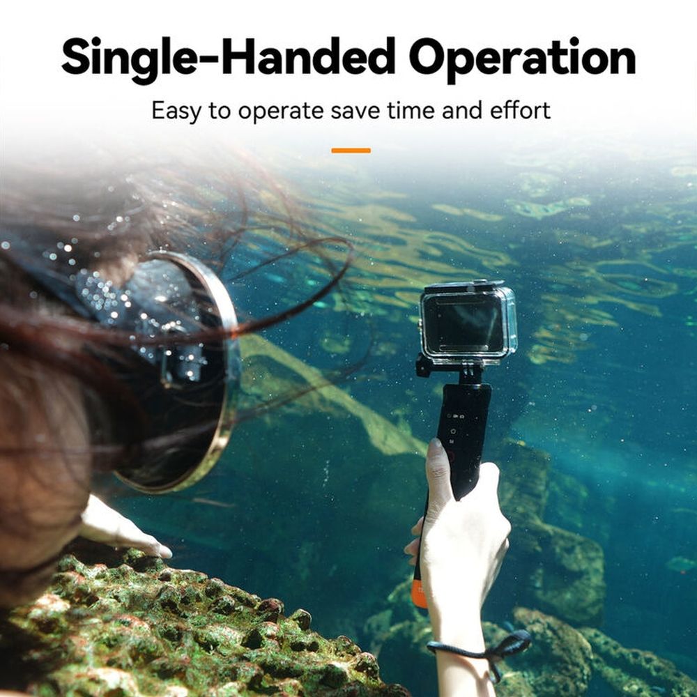 Telesin Unterwasser-Boje mit Fernbedienung für GoPro