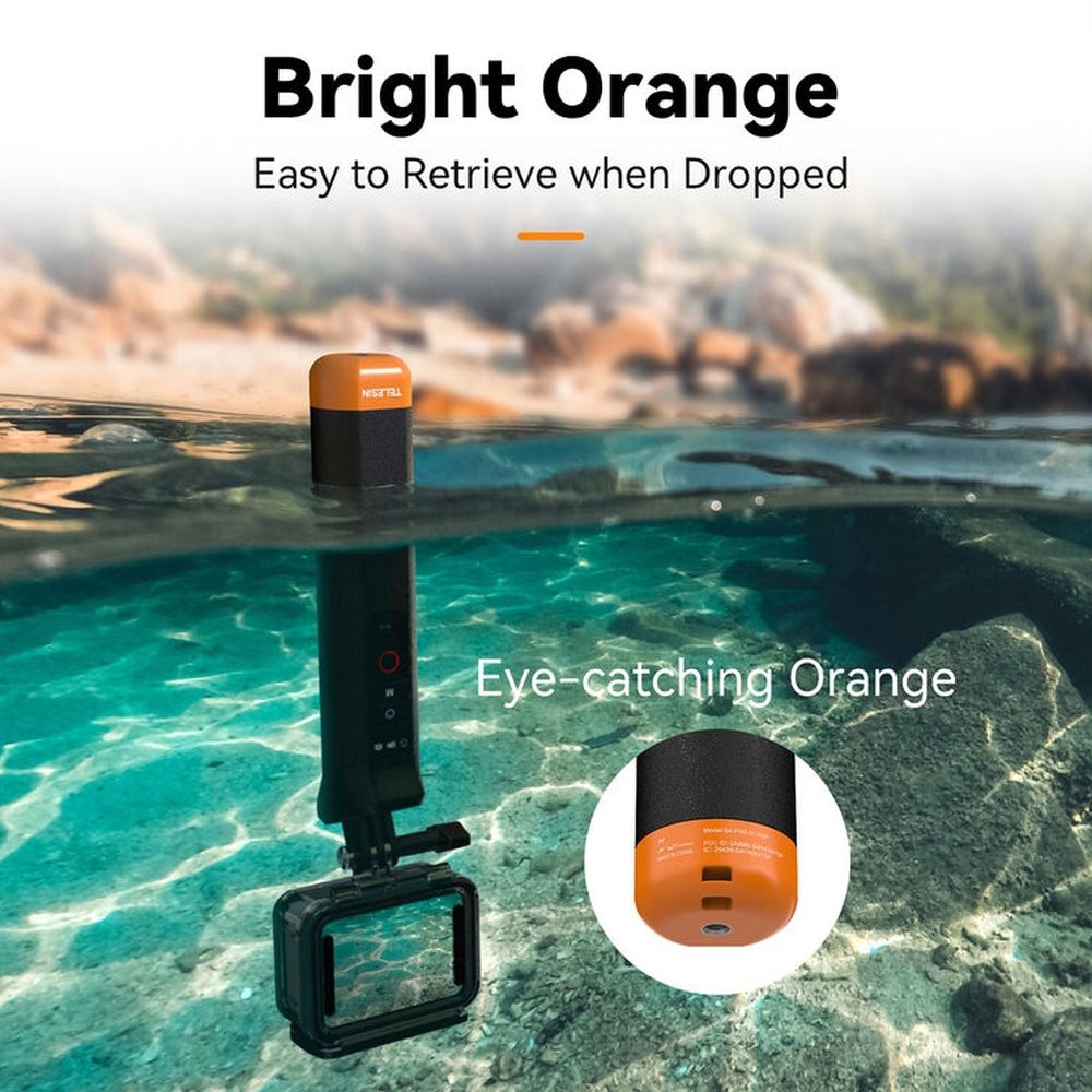 Telesin Unterwasser-Boje mit Fernbedienung für GoPro