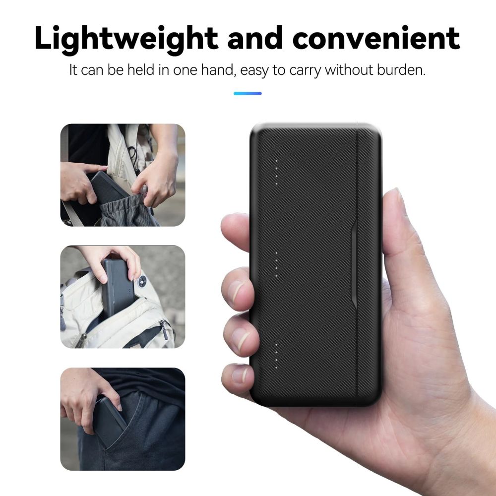 Telesin Pocket Charging Box for DJI Osmo Action 5/4/3 (3 slots)