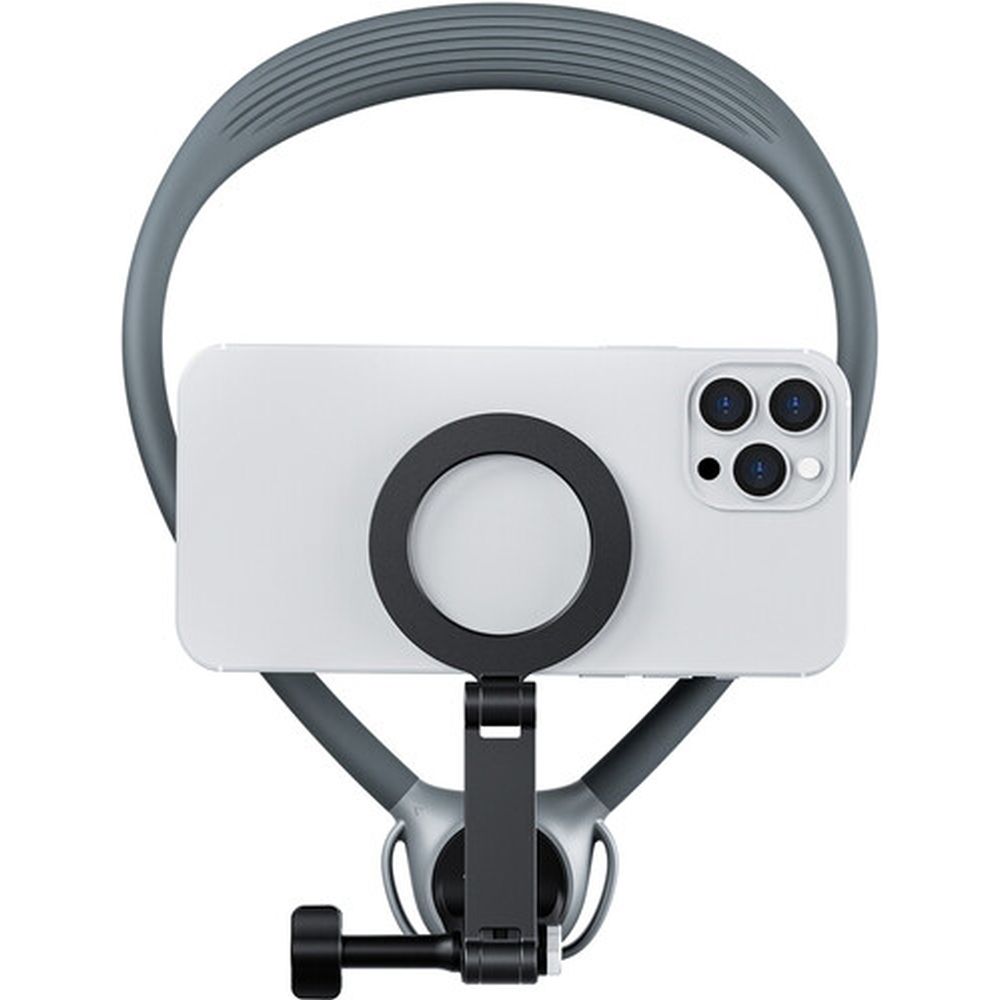 Telesin Nackenhalterung 360º Kombi - GoPro & Smartphone - Grau