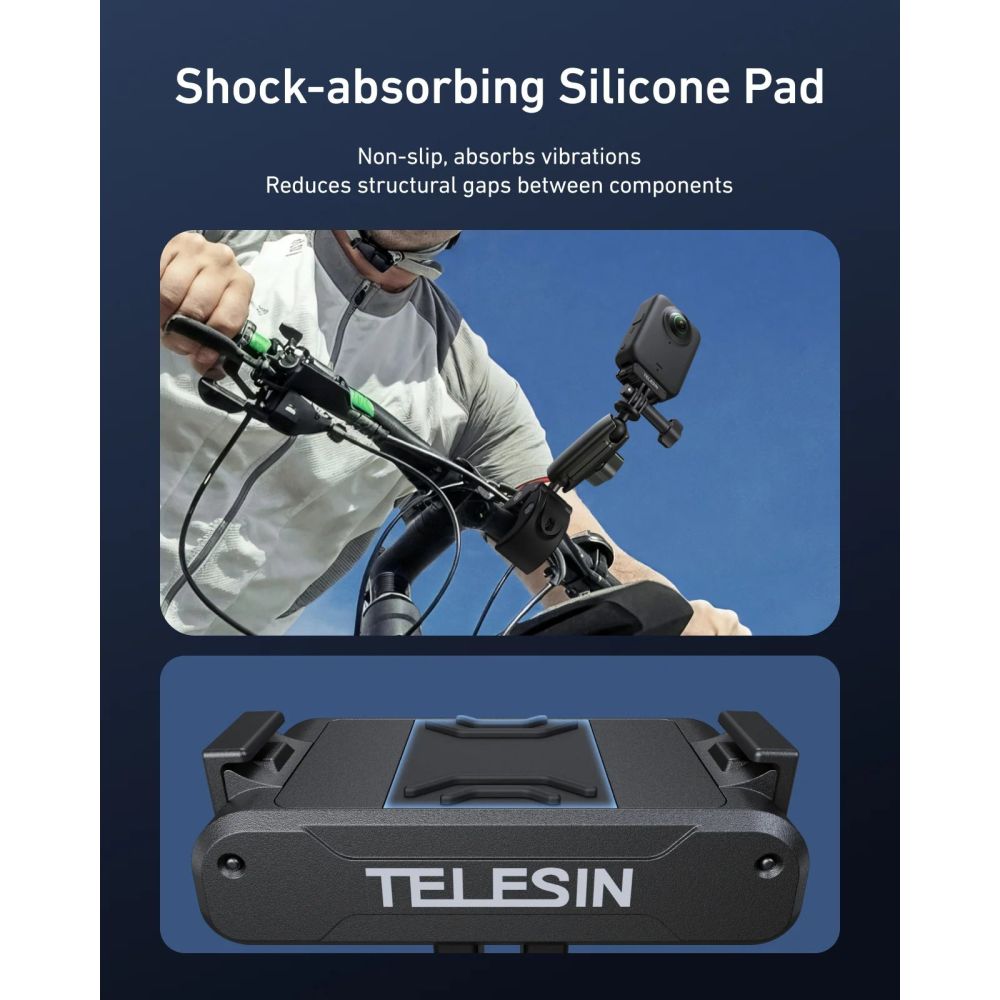 Telesin Dual Claw Mount Magnetic für DJI Osmo 360