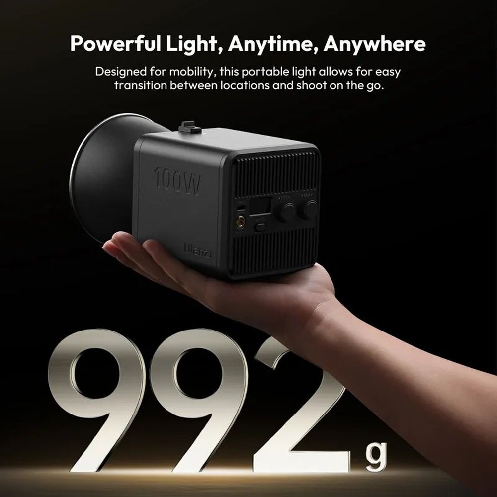 Ulanzi ML100Bi 100W COB Lamp Bicolor - internal battery & USB-C