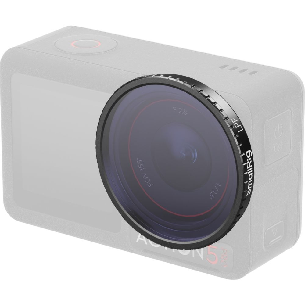 SmallRig 5837 Aufsteckbarer Lichtverschmutzungsfilter für DJI Osmo Action 5 Pro / 4