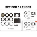 PDMovie Mini Matte Box - Set for 3 Lenses