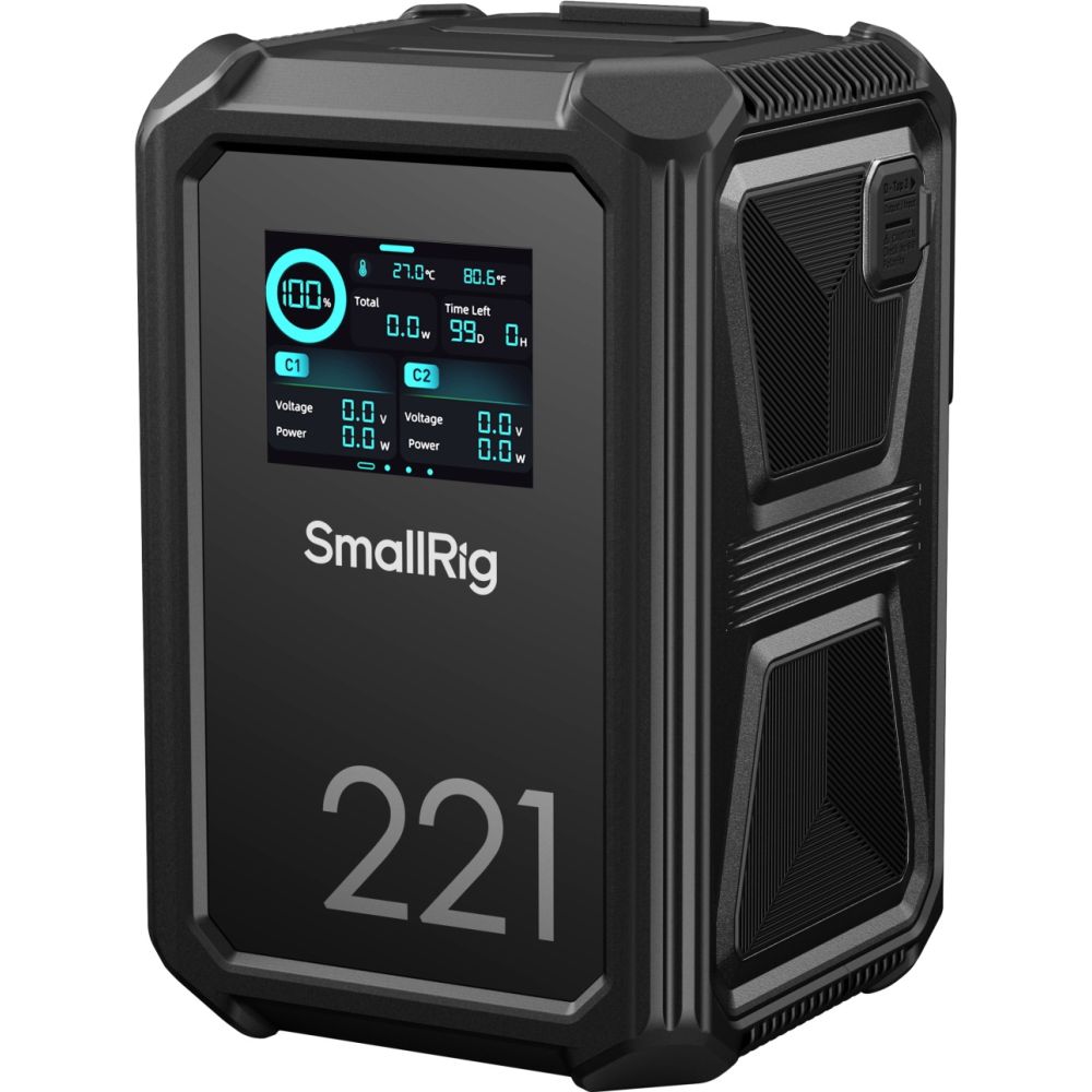 SmallRig 4985 X-Touch Smart Dreifach-Schutz V-Mount Akku X221