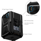 SmallRig 4985 X-Touch Smart Dreifach-Schutz V-Mount Akku X221