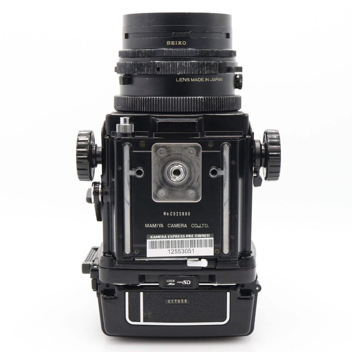 Mamiya RB67 Pro S + Mamiya Sekor C 90mm F/3.8 + 120 film back gebraucht