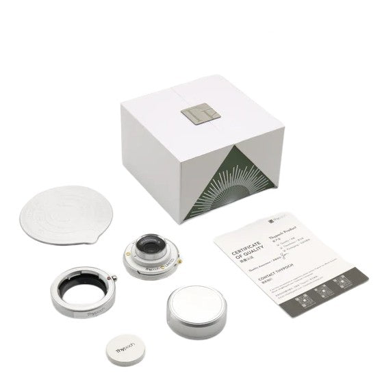 Thypoch Eureka 28mm f/2,8 ASPH. Leica M-Mount Semi-Glossy Black + M-X-Adapter (schwarz)