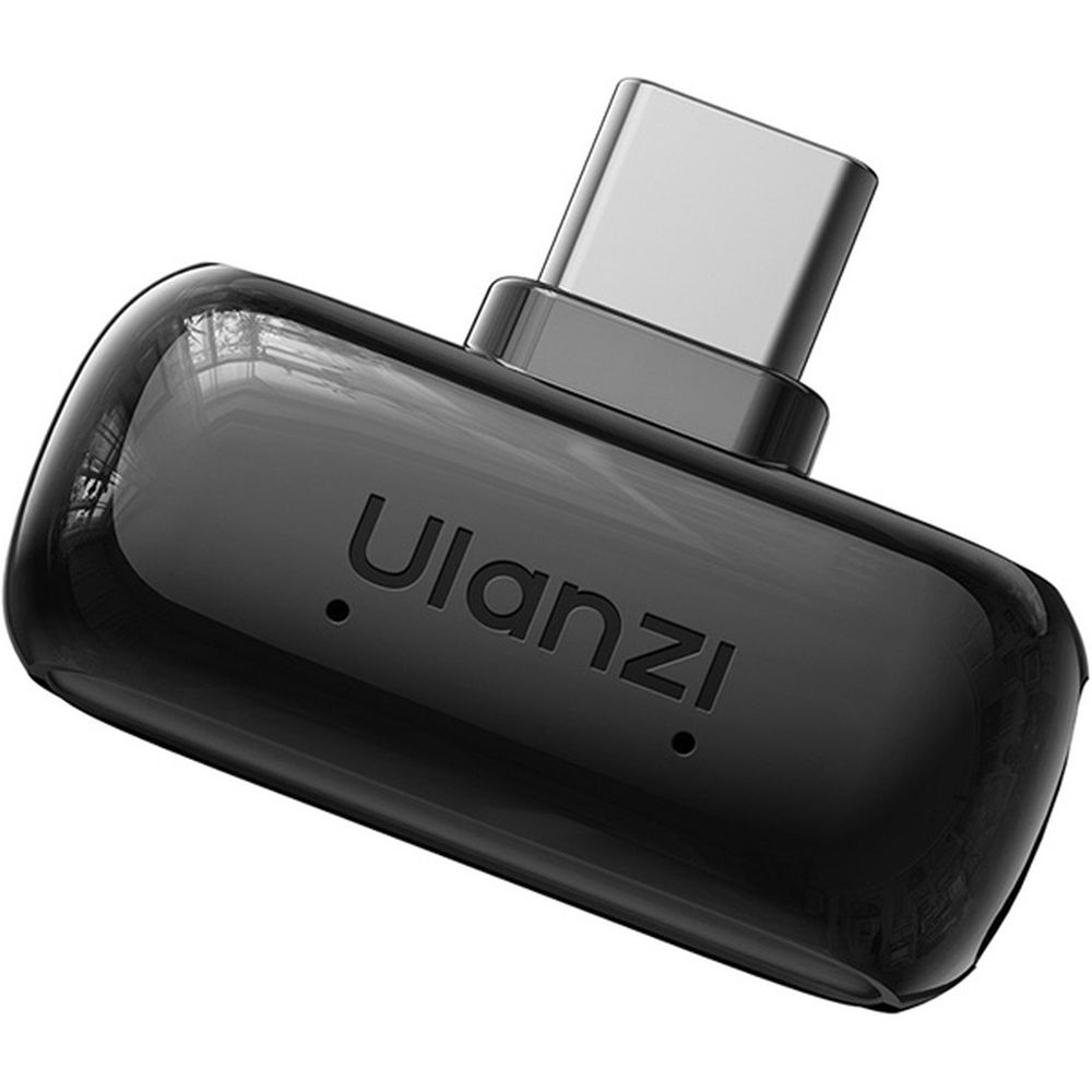 Ulanzi A200 Mini-Mikrofon, kabellos, USB-C – Schwarz/Weiß