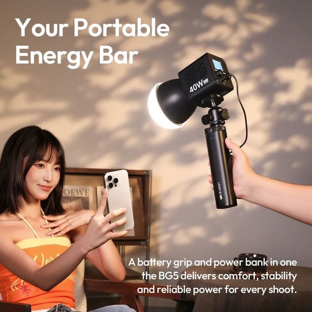 Ulanzi BG5 100W Powerbank Griff 25.000 mAh