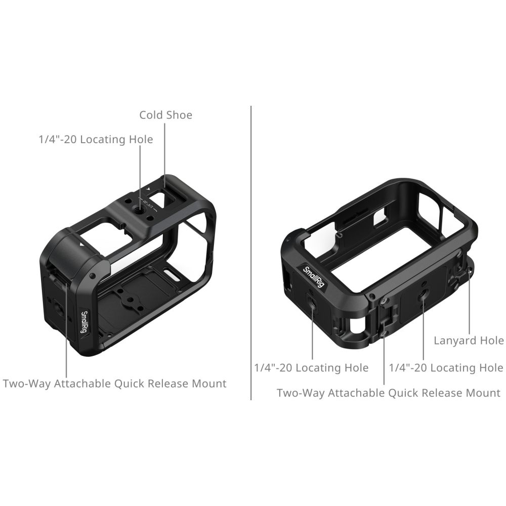SmallRig 5887 Cage für DJI Osmo Action 6 (Advanced Edition)