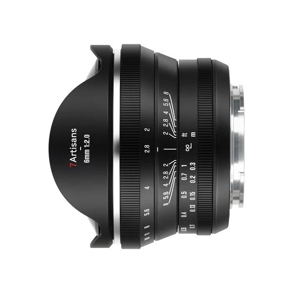 7artisans 6mm f/2.0 M43 (Panasonic Olympus)