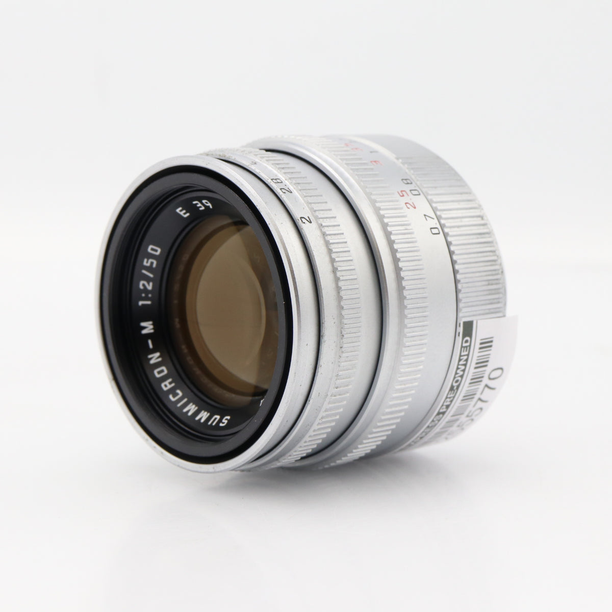 Leica 11816 Summicron-M 50mm f/2 silber gebraucht