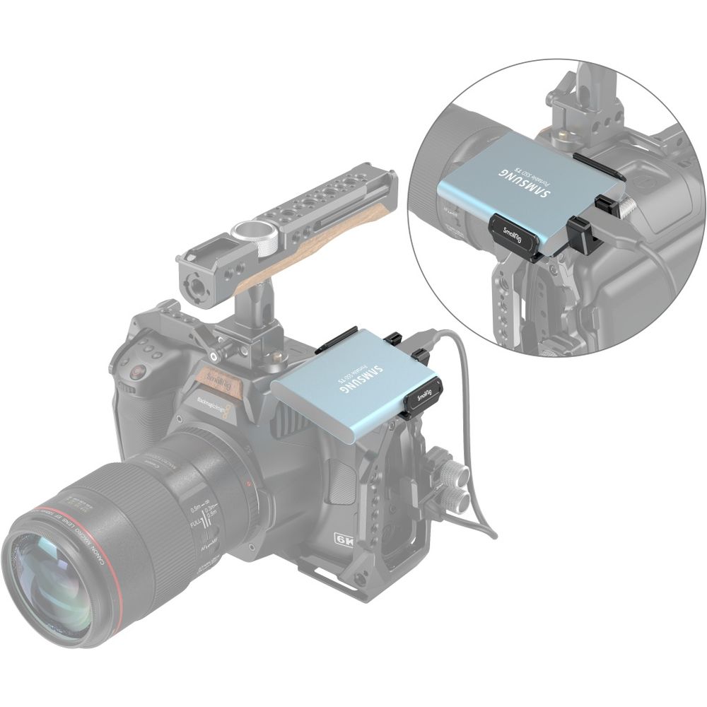 SmallRig 3272 T5/T7 SSD-Halterung für BMPCC 6K PRO