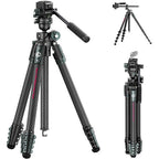 Ulanzi GlideGo JJ06 Videostativ aus Carbon mit Neigearm