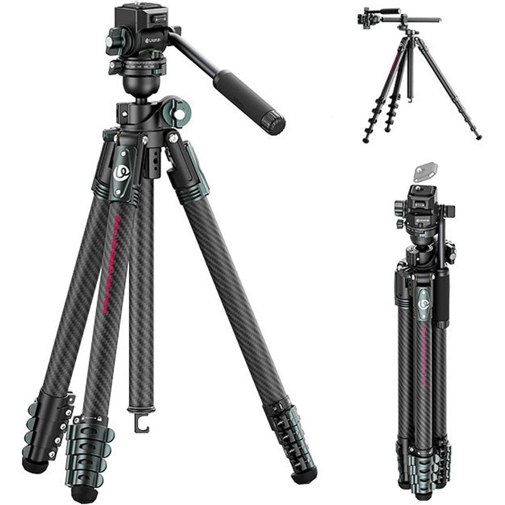 Ulanzi GlideGo JJ06 Videostativ aus Carbon mit Neigearm