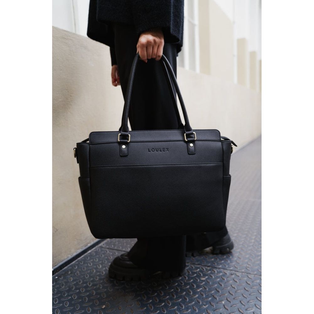 Loulex Handtasche schwarz