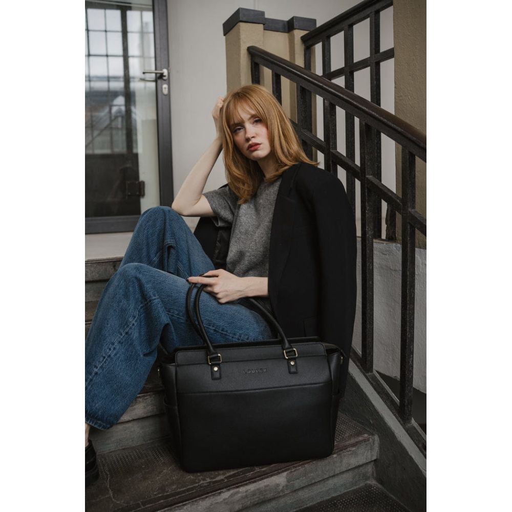 Loulex Handtasche schwarz